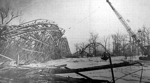Lake Lansing Amusement Park - Coaster Demo Dec 74 From Ron Gross (newer photo)